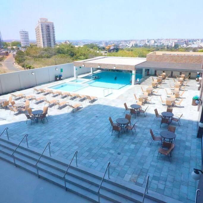 Piazza Diroma Acqua Park, Requinte E Diversao Caldas Novas Exterior foto