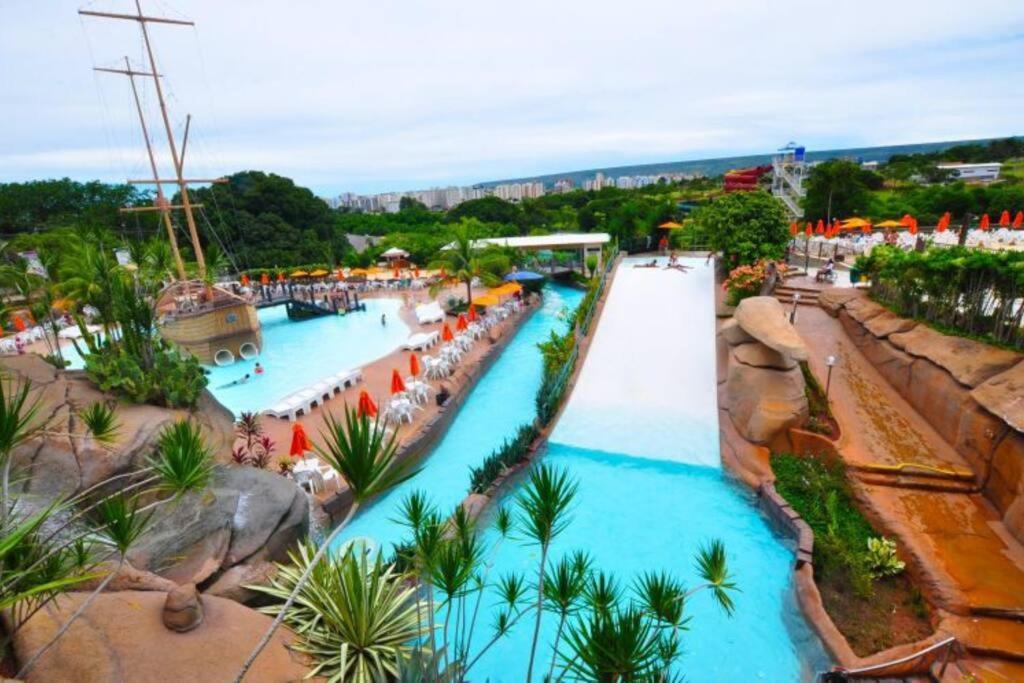 Piazza Diroma Acqua Park, Requinte E Diversao Caldas Novas Exterior foto